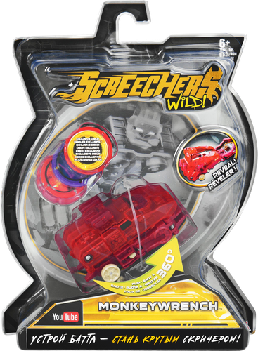 

Машинка-трансформер Screechers Wild Дикие скричеры 1 шт в ассортименте