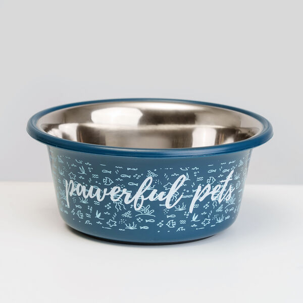 Миска Petmax Prussian blue 850 мл синяя