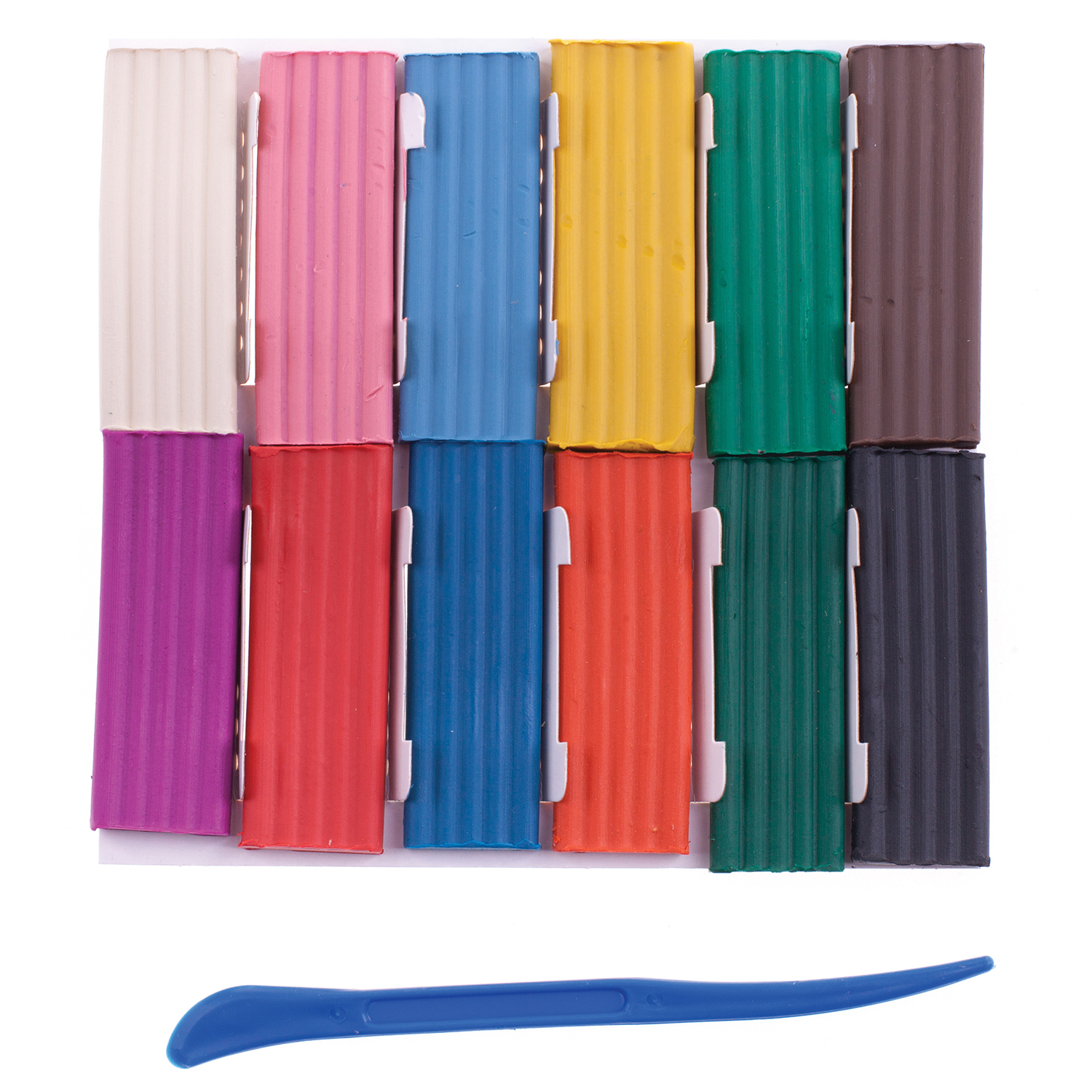 

Пластилин Гамма Юный художник со стеком 12 цветов