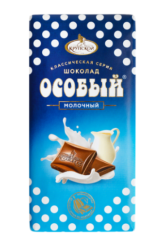 

Шоколад молочный Фабрика имени Крупской Особый 85 г