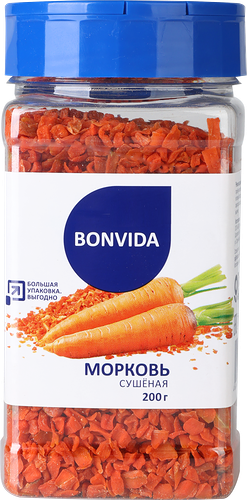 Морковь сушеная Bonvida 200 г
