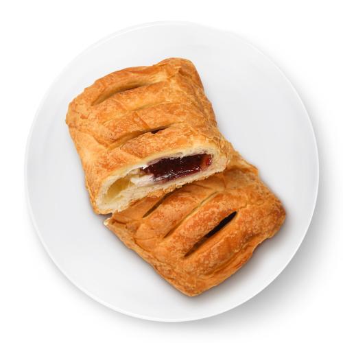 

Слойка Хлебнаш с пломбирно-смородиновой начинкой 80 г