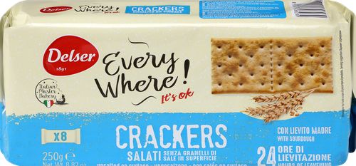 

Крекеры Delser соленые 250 г
