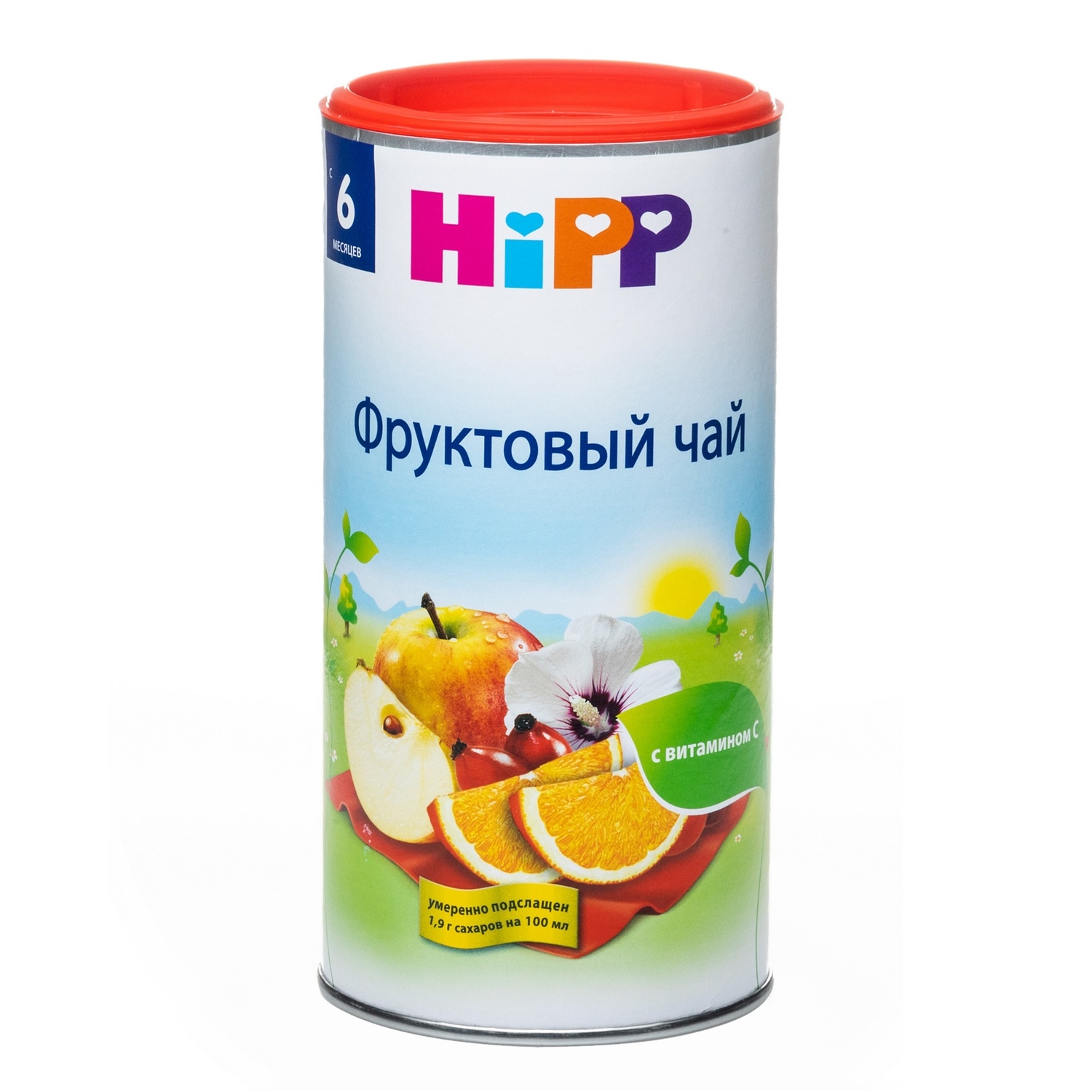 

Чай детский Hipp Фруктовый с 6 месяцев 200 г