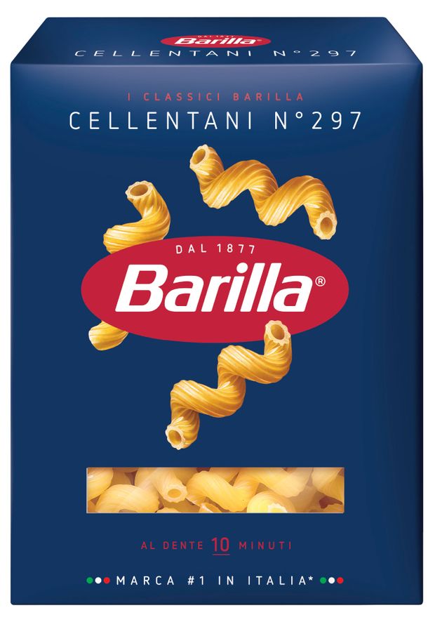 

Макаронные изделия Barilla Cellentani n.297 из твёрдых сортов пшеницы, 450 г