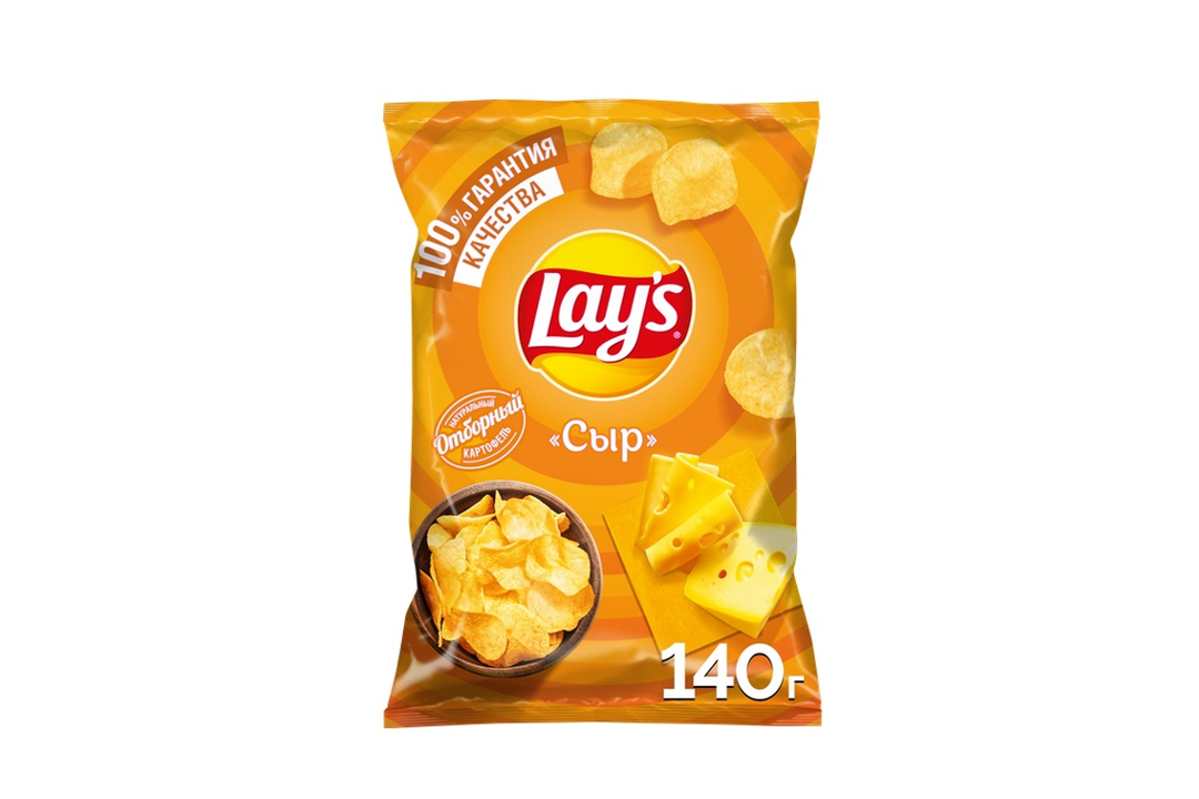 

Картофельные чипсы Lay's Сыр 140 г
