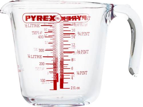 

Стакан мерный Pyrex из боросиликатного стекла 500 мл