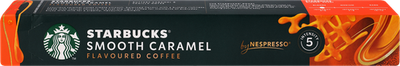 Кофе молотый в капсулах Starbucks Smooth Caramel 10 капсул 52 г