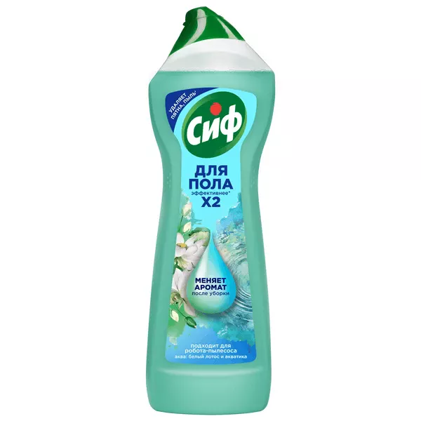 

Средство для мытья пола Сиф аква белый лотос и акватика 750 мл
