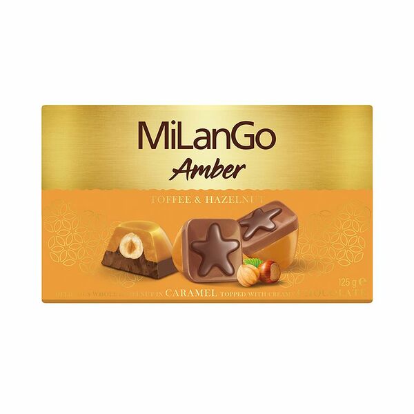 Конфеты, MILANGO AMBER, 125 г