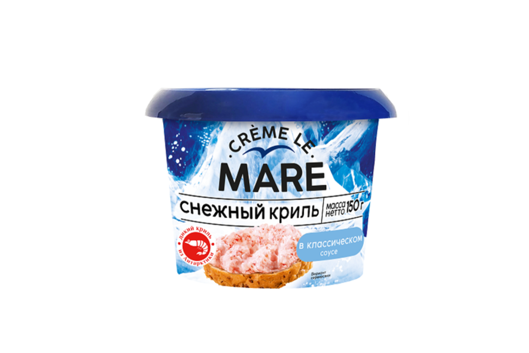 

Снежный криль Балтийский берег Creme Le Mare в классическом соусе 150 г