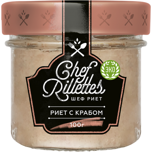 

Риет Путина Chef Rillettes из икры трески с крабом камчатским 100 г