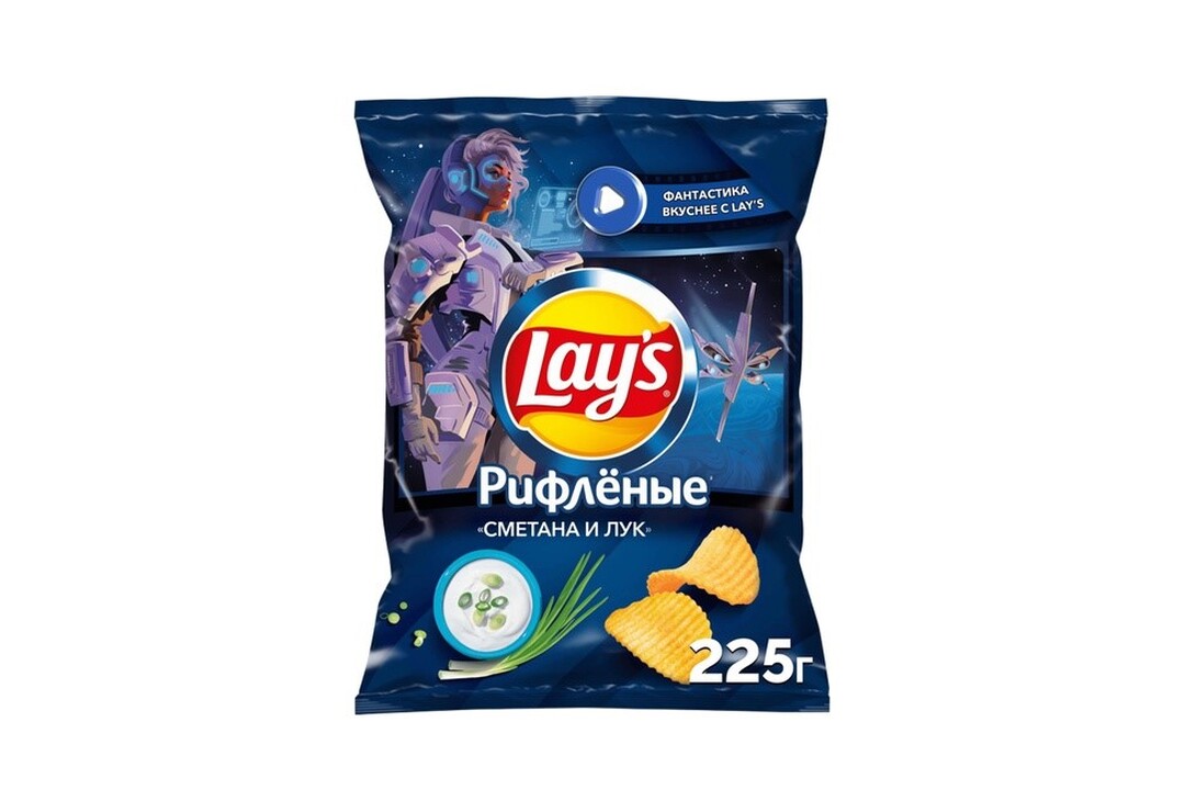 

Картофельные чипсы Lay's Сметана и лук 225 г