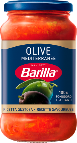 

Соус томатный Barilla Olive с черными и зелеными оливками 400 г