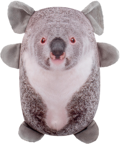 Игрушка-антистресс мягкая Tallula Бобер, Коала, Ленивец, 21 см, 1 шт. в ассортименте