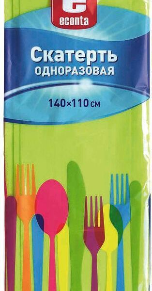 Скатерть одноразовая Econta 140x110см