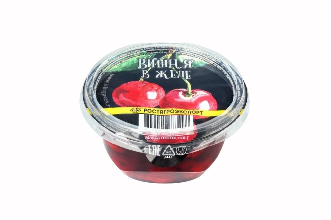 

Желе Ростагроэкспорт с вишней 150 г