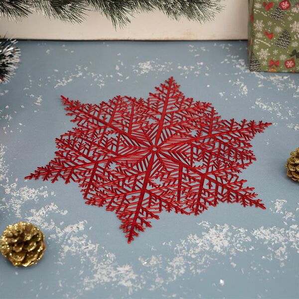 Салфетка сервировочная, Снежное кружево, 38 см, в ассортименте