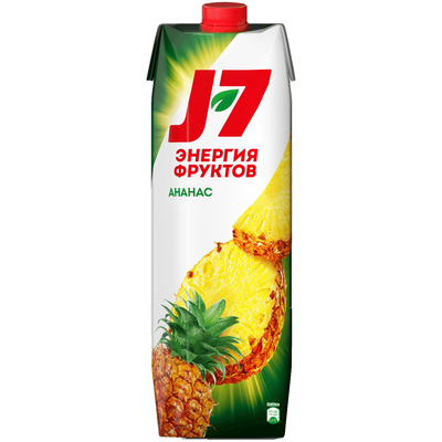 Нектар J7 ананас с мякотью 0,97 л
