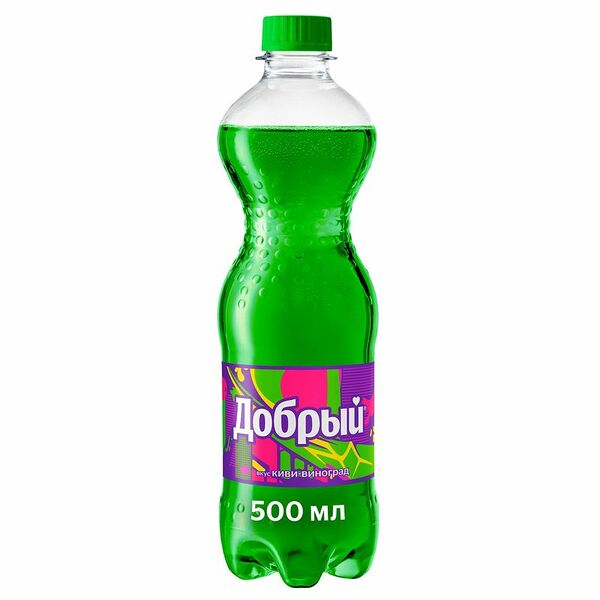 Напиток Добрый Киви-виноград газированный 500 мл