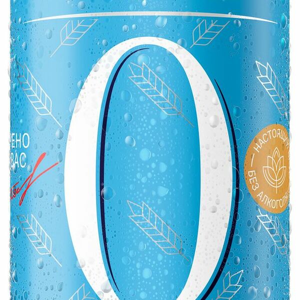 Пивной напиток безалкогольный Балтика 0 пшеничное нефильтрованное 450 мл