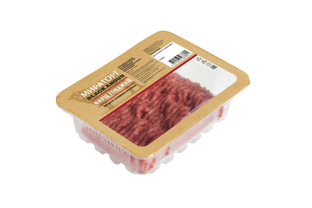 

Фарш говяжий Мираторг Black Angus охлаждённый 400 г