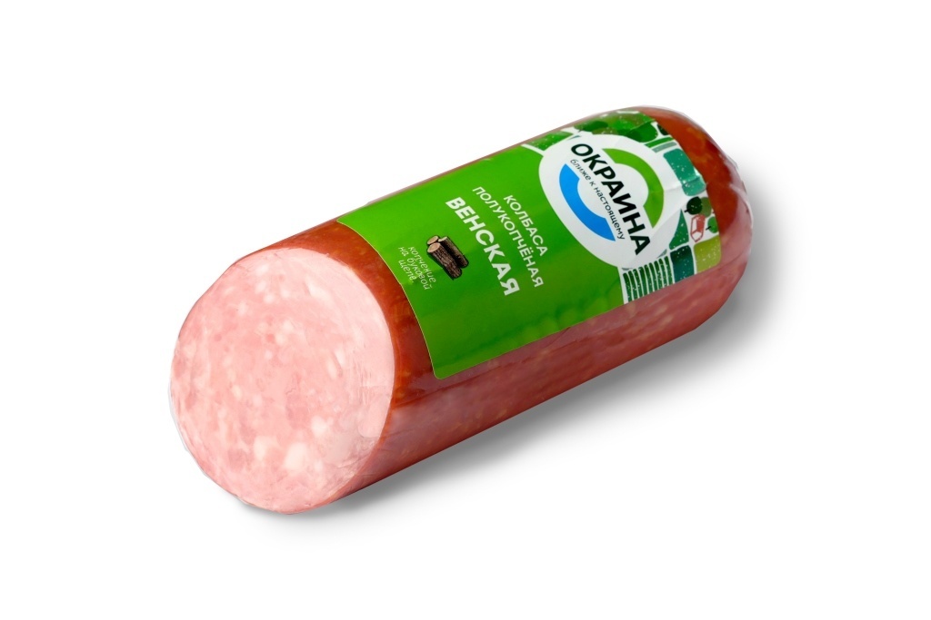 

Колбаса Окраина Венская полукопченая 360 г