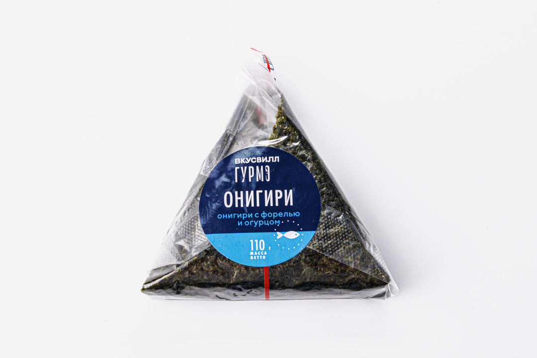 

Онигири ВкусВилл с форелью и огурцом 110 г