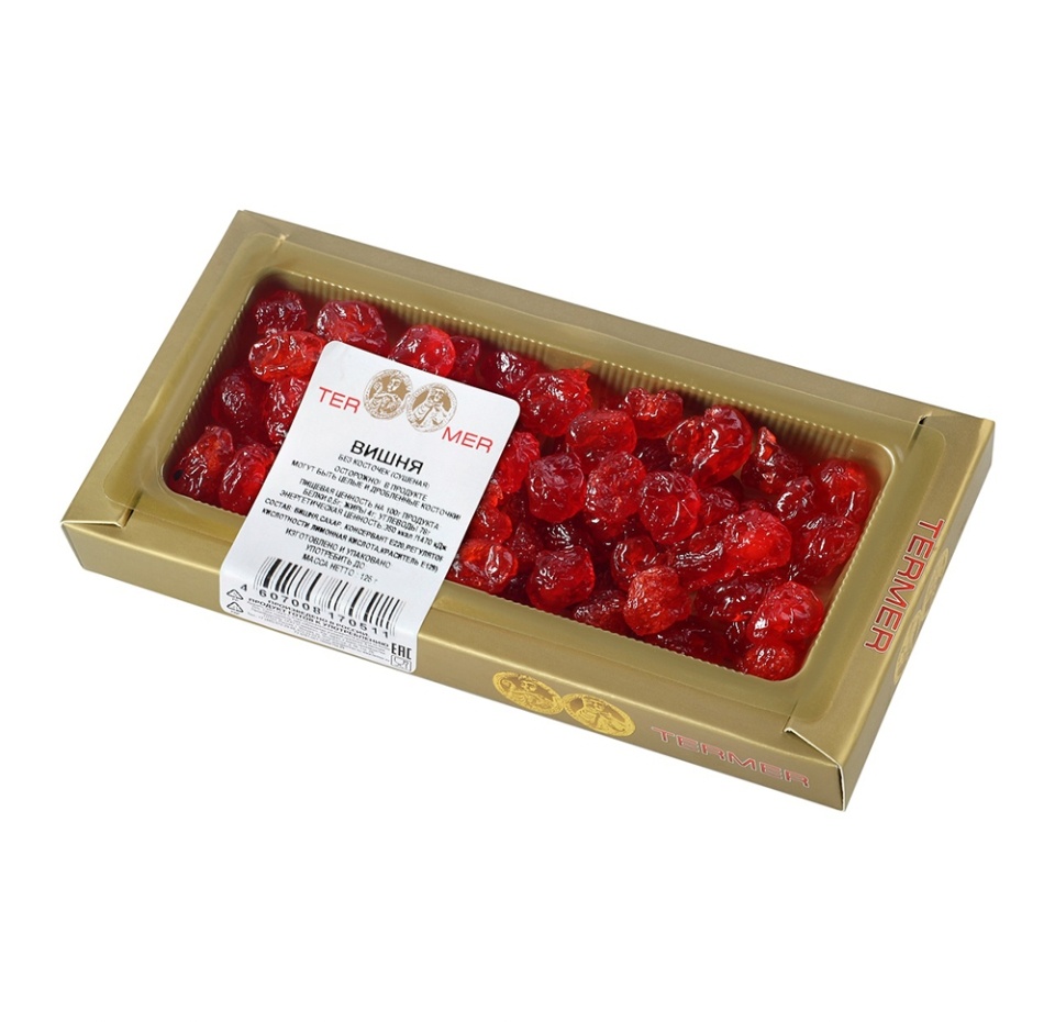 

Сухофрукты Ter mer Вишня сушеная без косточек 125 г