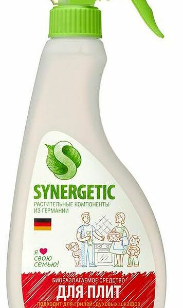 Чистящее средство Synergetic для плит 500 мл
