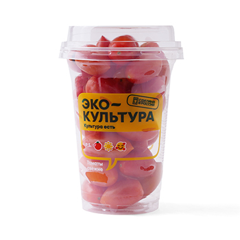 

Томаты черри Эко-культура сливовидные красные шейкер 250 г