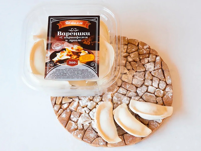 Вареники с картофелем и луком