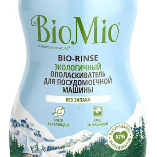 Ополаскиватель Biomio для посудомоечных машин 