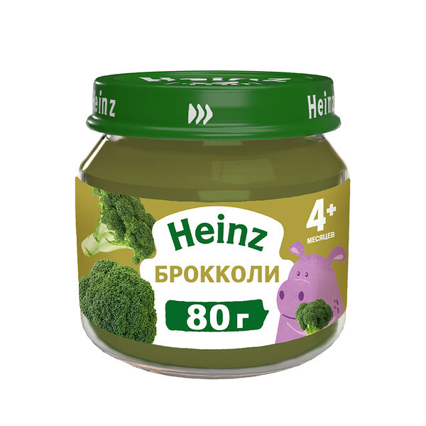 Пюре Heinz Брокколи с 4 месяцев