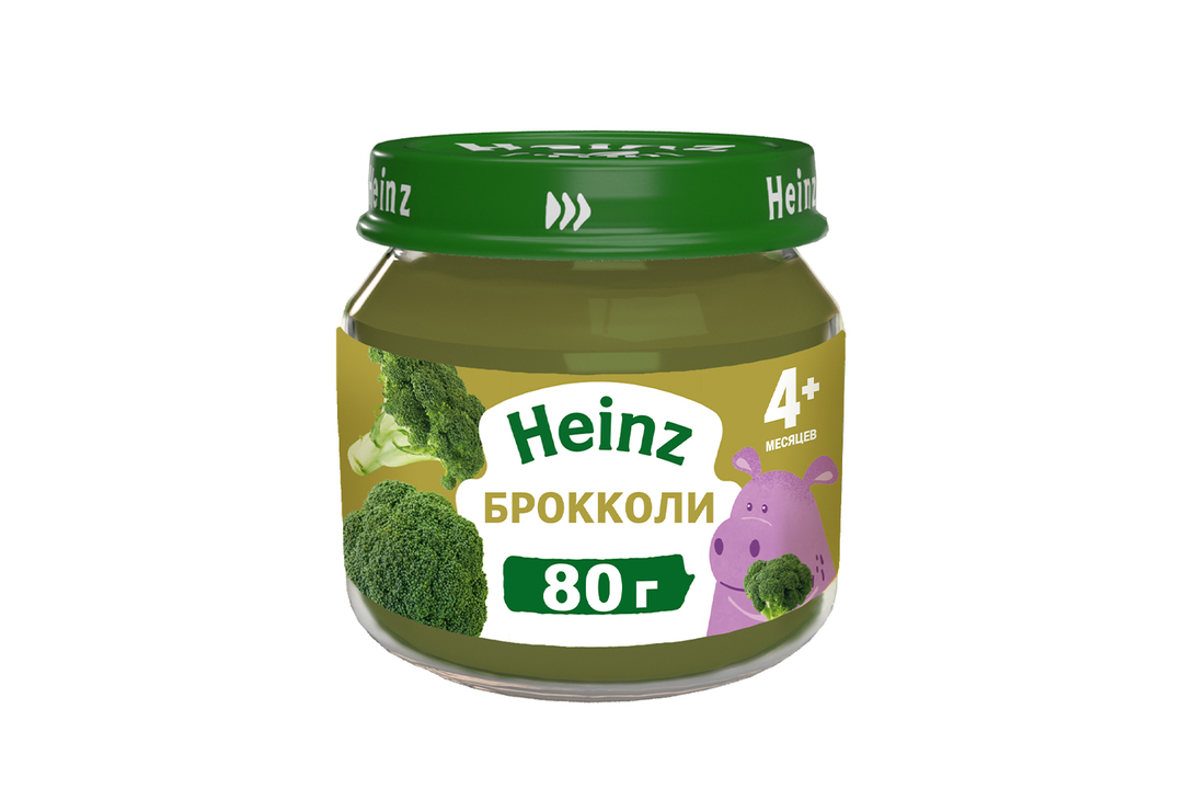 

Пюре Heinz брокколи с 4 месяцев 80 г