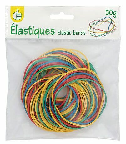 Резинки канцелярские цветные ТМ Auchan (Ашан)