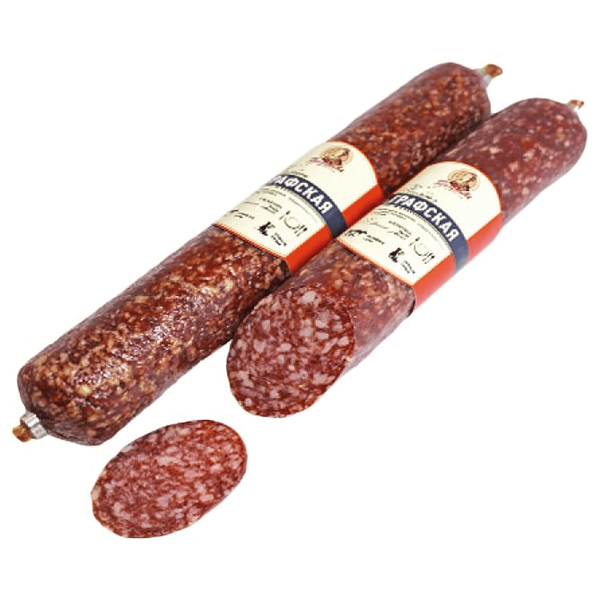 Колбаса МПК Чернышевой Графская сырокопченая полусухая