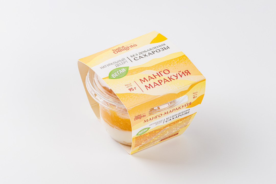 

Десерт Тропический Манго-маракуйя 95 г