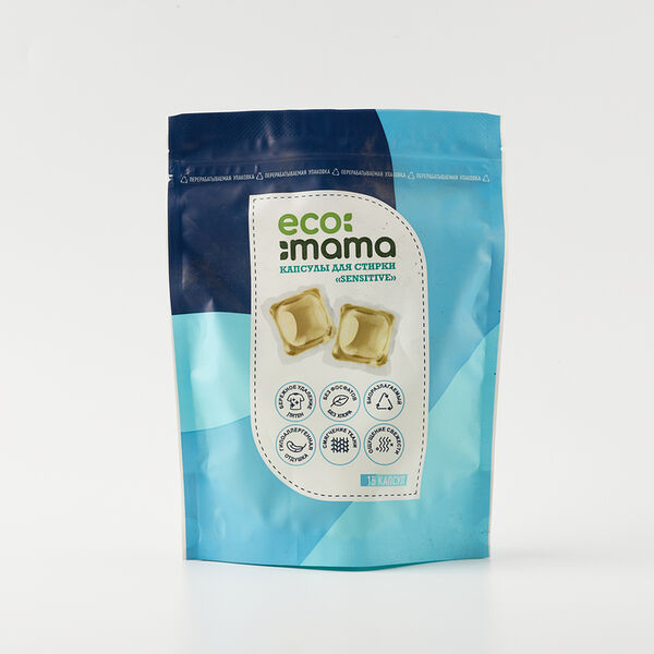 Капсулы для стирки, 15 шт