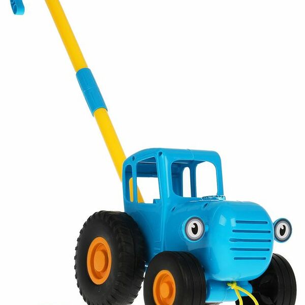 Игрушка музыкальная Умка Синий Трактор каталка, 9 песен