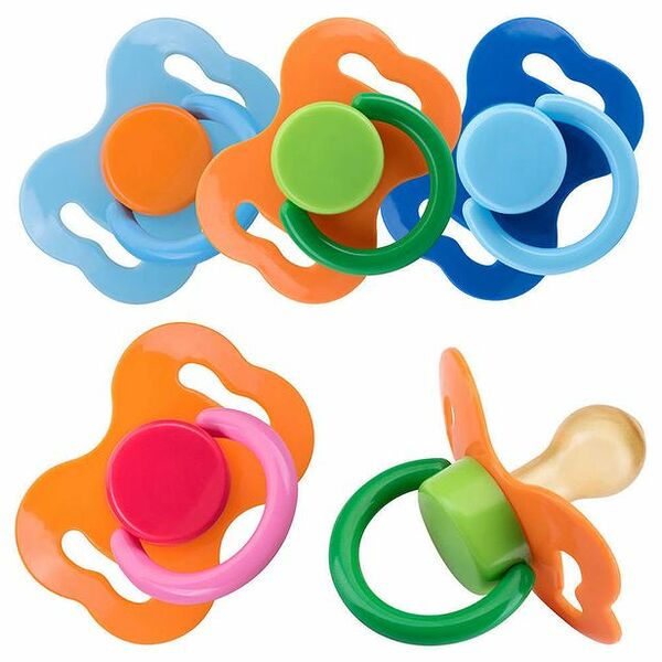 Соска-пустышка Курносики классическая латексная, сердечко, с 6 месяцев, в ассортименте