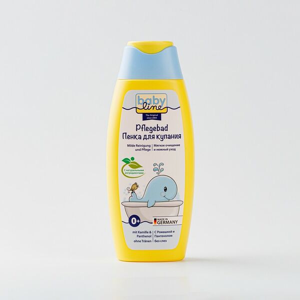 Пенка для купания Babyline с ромашкой и пантенолом 0+ 250 мл