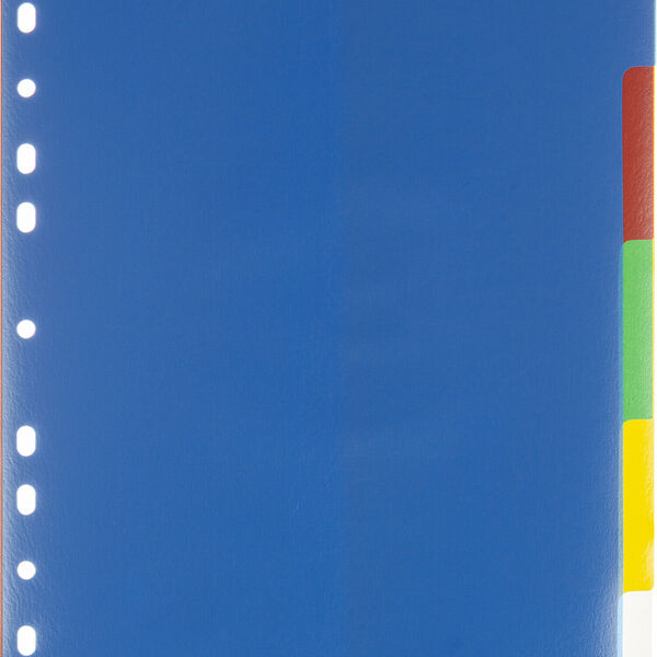 Разделитель листов 5 цв. пластик, Attache Economy