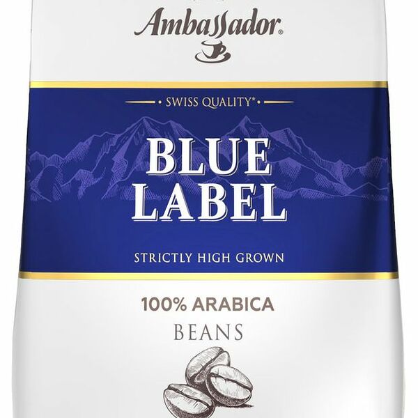 Кофе в зернах Ambassador Blue Label, 1кг