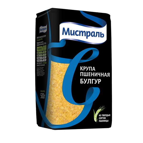 Крупа Мистраль пшеничная Булгур, 500 г