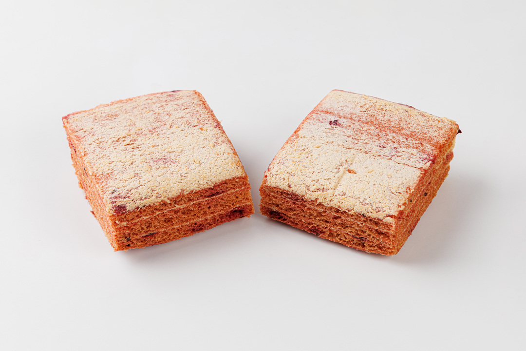 

Батончик из белевской яблочной пастилы с брусникой