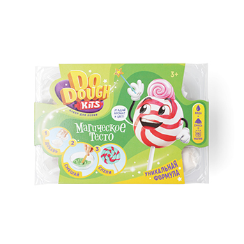 

Игрушка DO DOUGH kits в наборе тесто сухое Леденцы