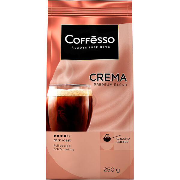 Кофе Coffesso CREMA молотый 250г