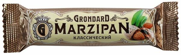 Батончик марципановый Grondard классический 50 г