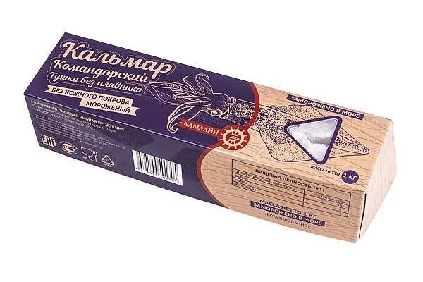 Филе кальмара